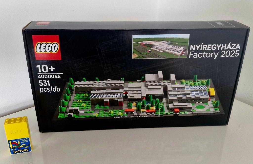 Lego 4000045 Nyiregyhaza Factory 2025 (très rare), Neuf, Enlèvement ou Envoi, Lego, Ensemble complet