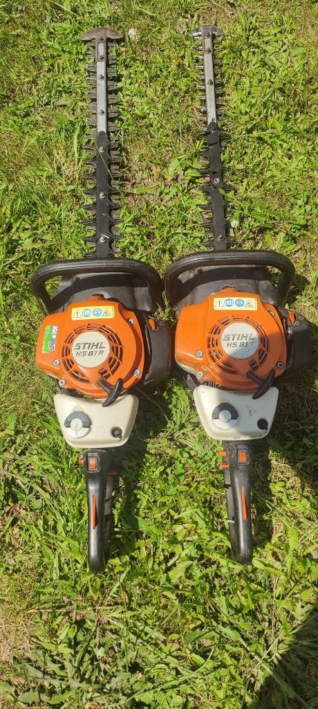 Stihl heggenscharen HS81R en HS81T, Ophalen