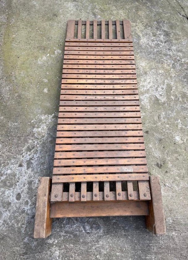 Vintage springplank, Sport en Fitness, Turnen, Ophalen, Gebruikt