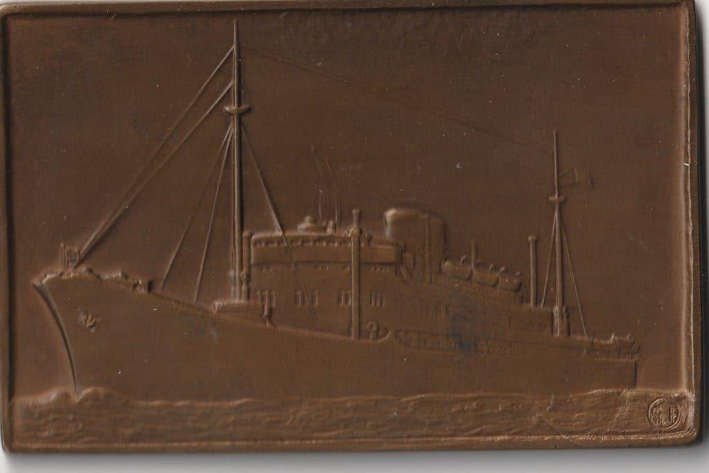 C.M.B.1895-1945 JUBLILEUM CONGOBOOT, Ophalen of Verzenden