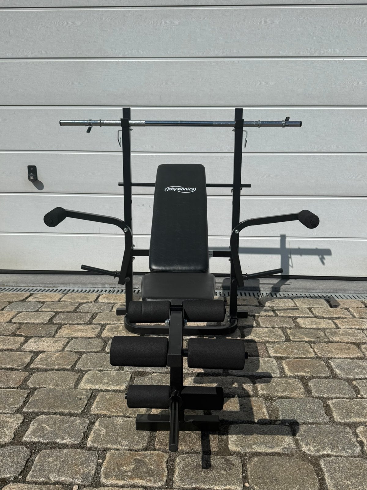 Multifunctionele halter-/fitnessbank, Ophalen, Zo goed als nieuw, Armen, Fitnessbank