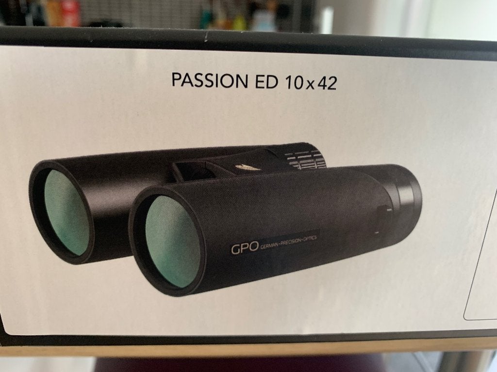 Verrekijker GPO passion ED 10x42 nieuw in doos, Audio, Tv en Foto, Optische apparatuur | Verrekijkers, Ophalen, Dakkant (recht)