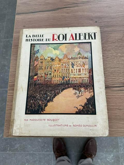 la belle histoire du roi Albert Desclée de Brewer Paris, 1000 BXL, Utilisé, Info@del.br, Roi albert