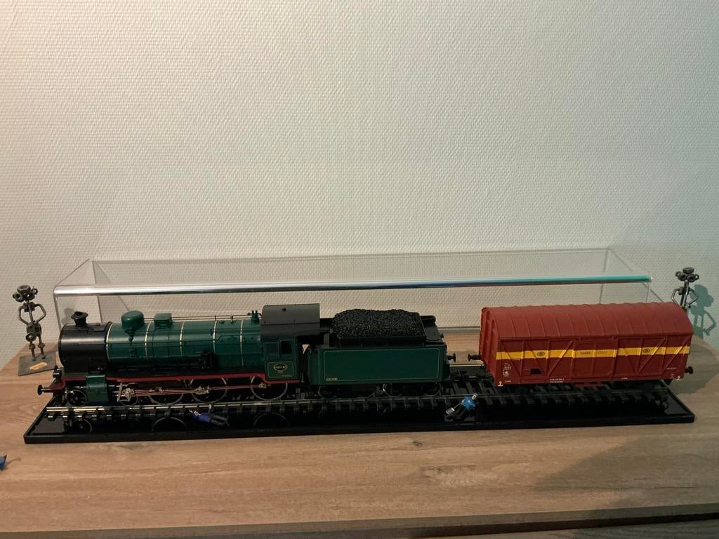 Belgische stoomlocomotief spoor 1, Hobby en Vrije tijd, Modeltreinen | Overige schalen, Ophalen, Zo goed als nieuw, Wagon