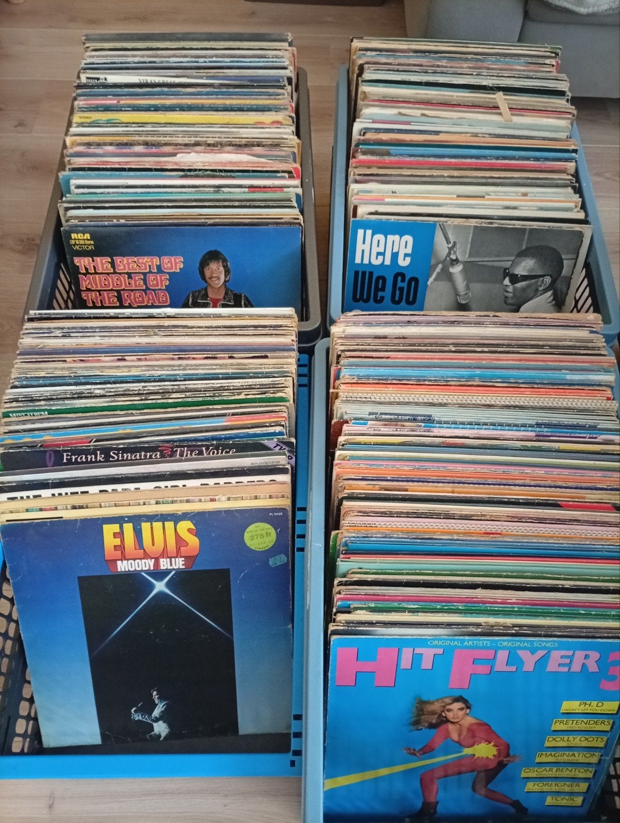 lp's, Ophalen