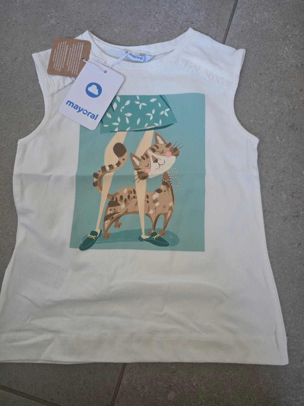 🐈🐈🐈Mayoral shirt kat 116🐈🐈🐈, Kinderen en Baby's, Meisje, Nieuw, MAYORAL, Ophalen of Verzenden