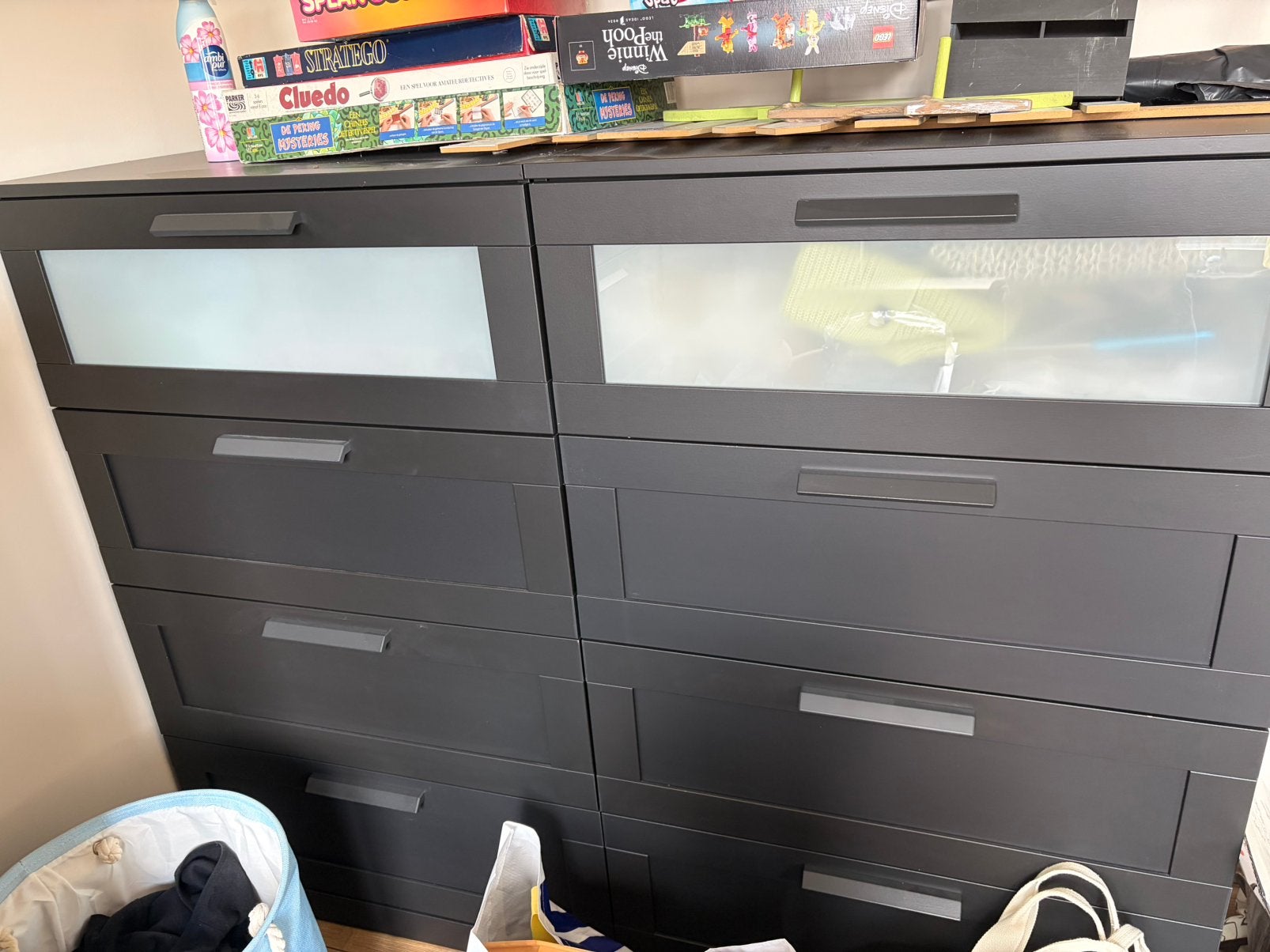 Brimnes kasten ikea, Maison & Meubles, Armoires | Commodes, Enlèvement, Comme neuf