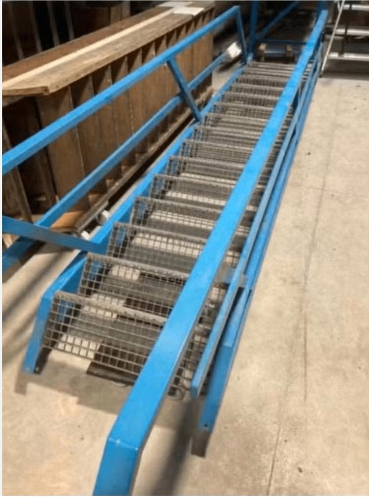 STOW Industriële Stalen Trap | 15 Treden |, Doe-het-zelf en Bouw, Ophalen, Gebruikt, Trap