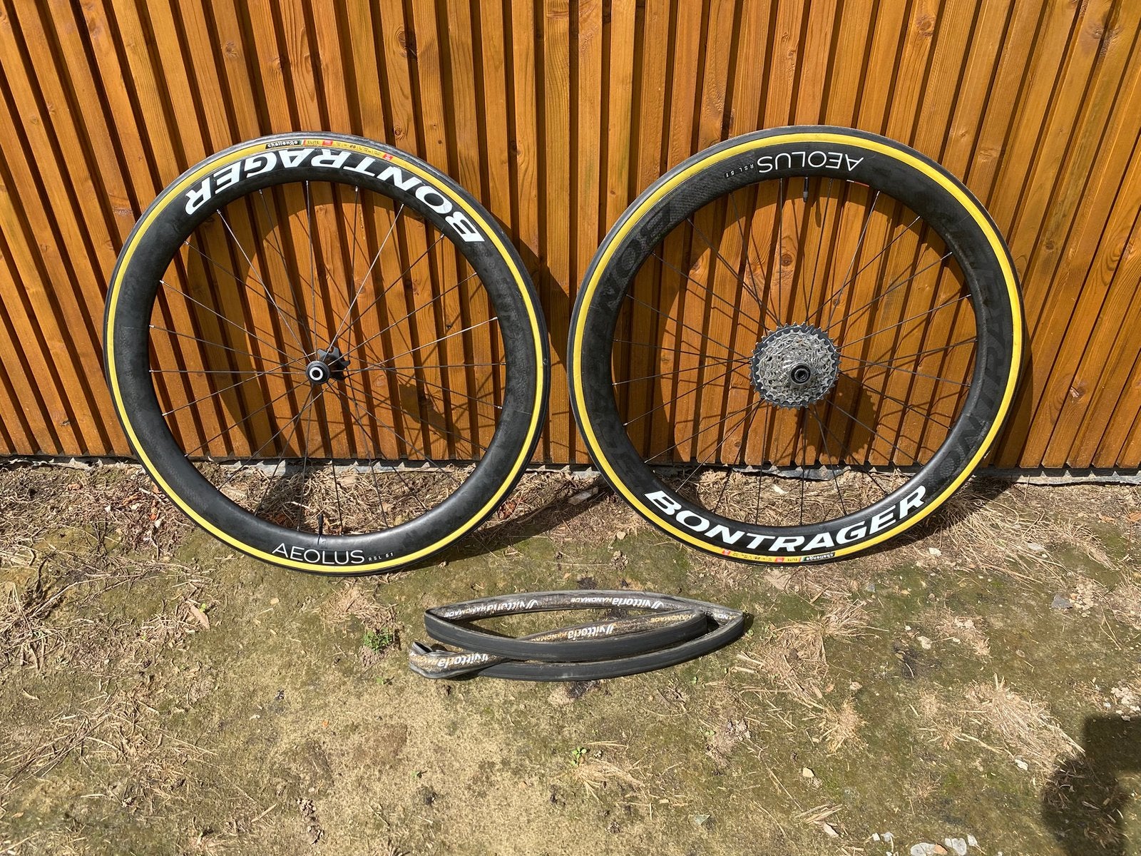 Bondrager AEOLUS RSL51 set wielen, Vélos & Vélomoteurs, Comme neuf, Enlèvement, Carbone, Racefiets
