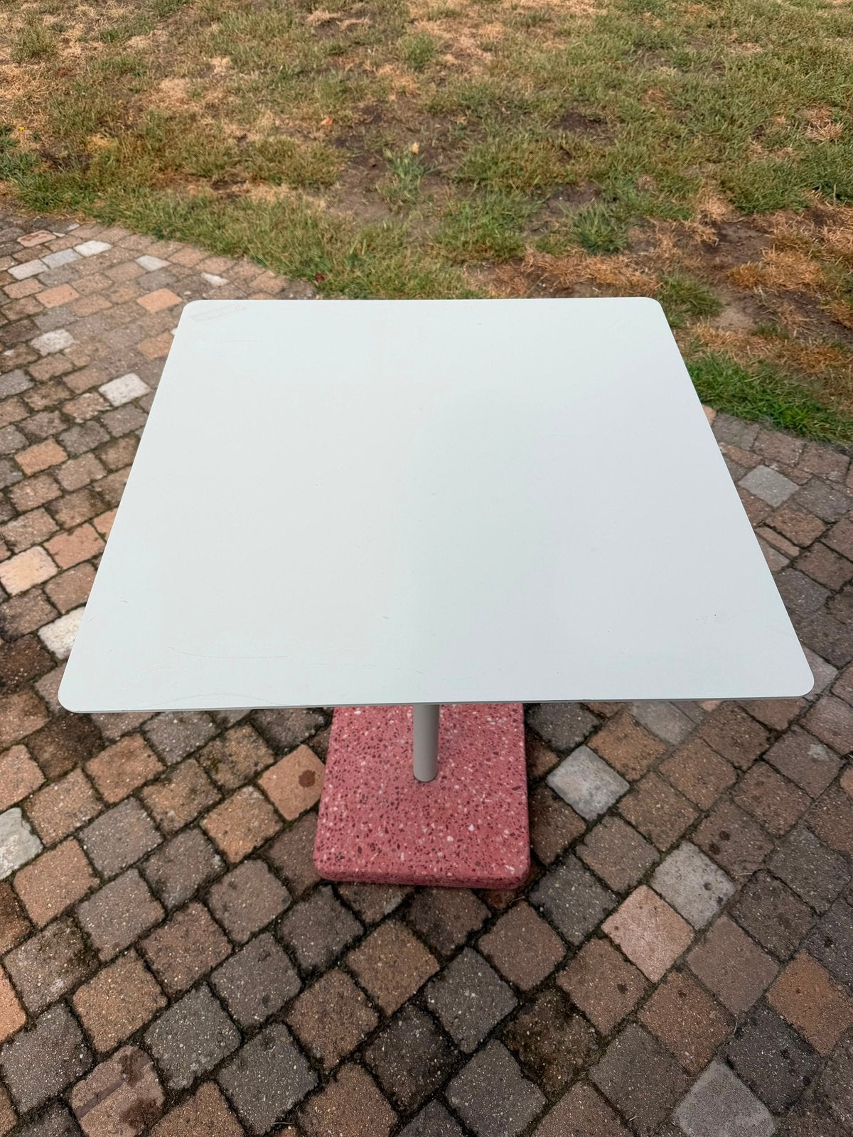 Klein designer tafel, Ophalen, Zo goed als nieuw, Vierkant