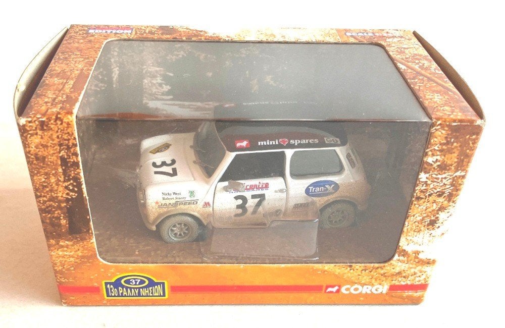 Mini Innocenti Cooper Rob Stacey Corgi CC82250., Ophalen of Verzenden, Zo goed als nieuw, Auto