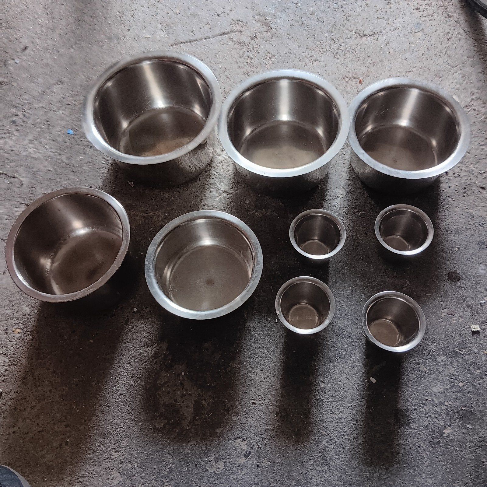 Inox kommen en JVL brooddozen, Huis en Inrichting, Keuken | Potten en Pannen, Ophalen, Inox