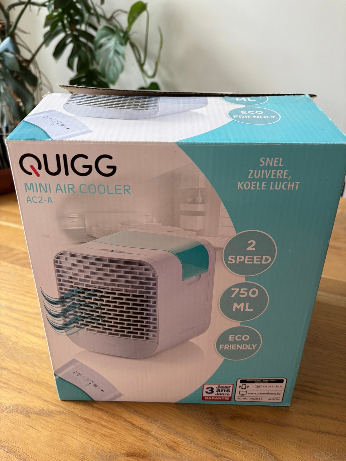 Mini Air Cooler Quigg, Enlèvement, Utilisé, Ventilation