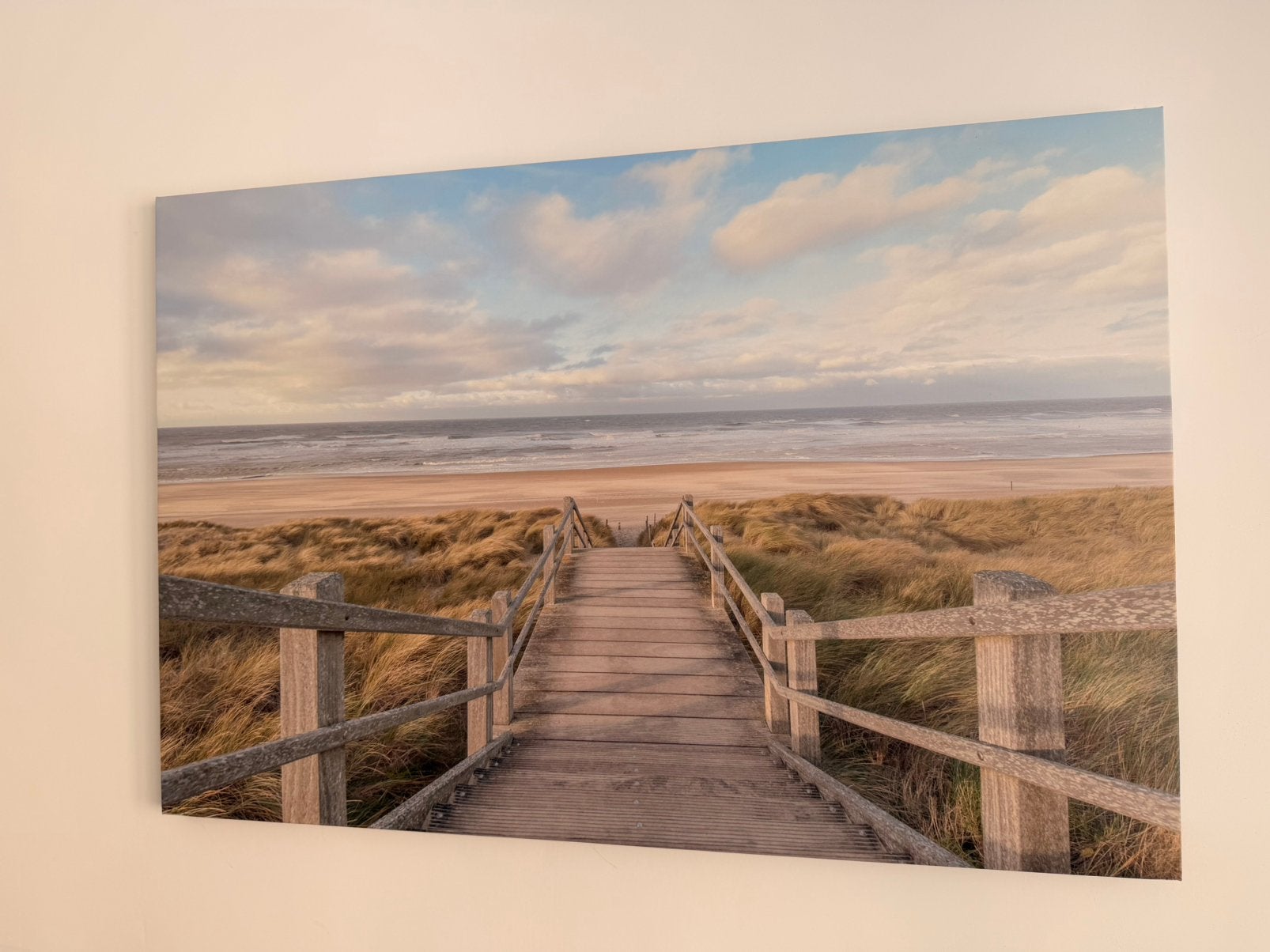 Fotoprint - Duinen - Zee 120x80cm, Enlèvement