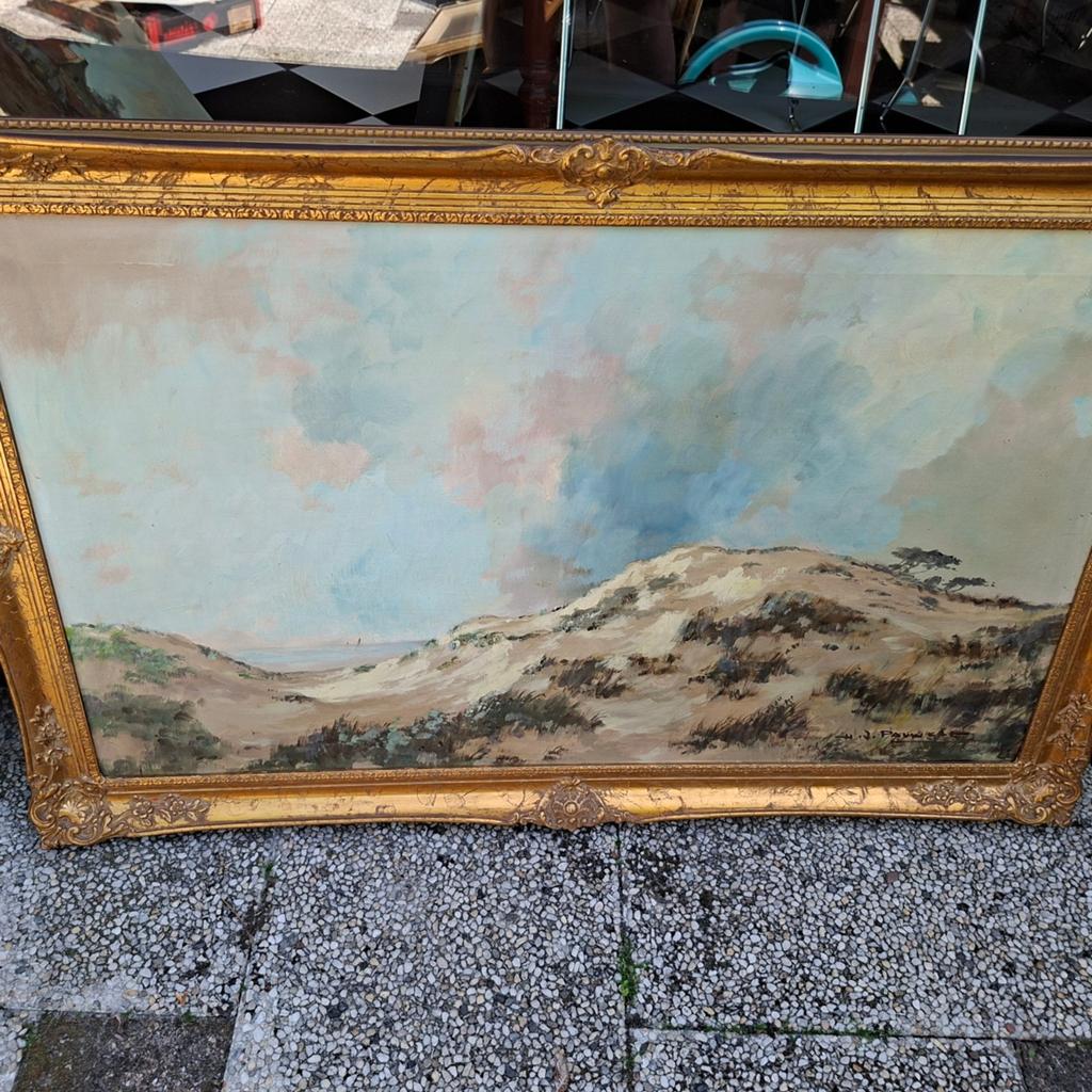 Duinen door H.J.Pauwels, Antiquités & Art, Art | Peinture | Classique, Enlèvement ou Envoi