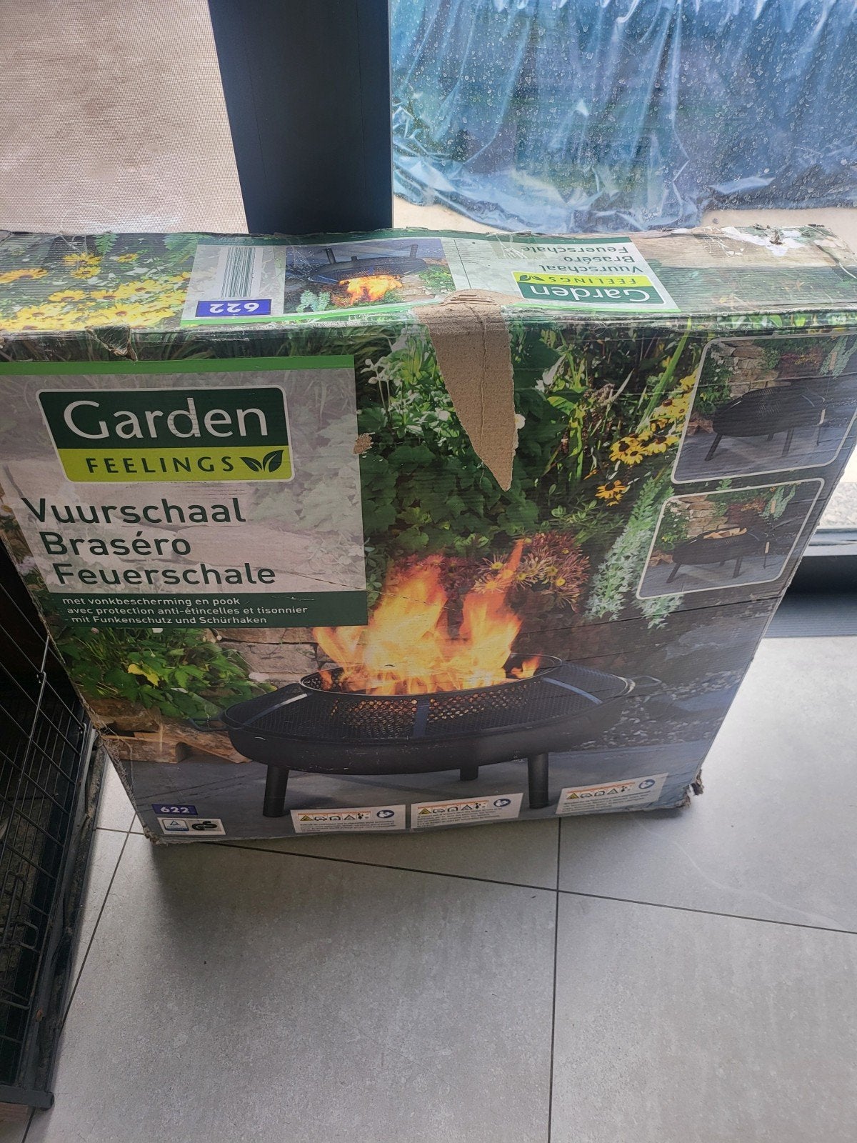 Vuurschaal nieuw, Jardin & Terrasse, Paniers de feu, Enlèvement