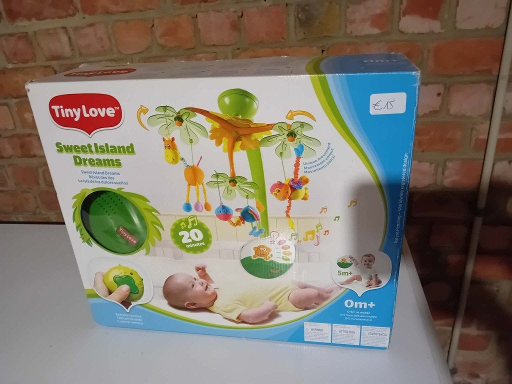 Muziekmobiel van Tiny Love, Kinderen en Baby's, Ophalen, Gebruikt, Mobiel, Met geluid