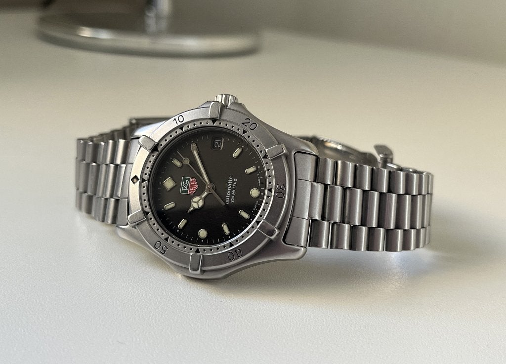 TAG Heuer 2000 Automatic - 669.206F, Montre-bracelet, Enlèvement ou Envoi, Acier, Acier