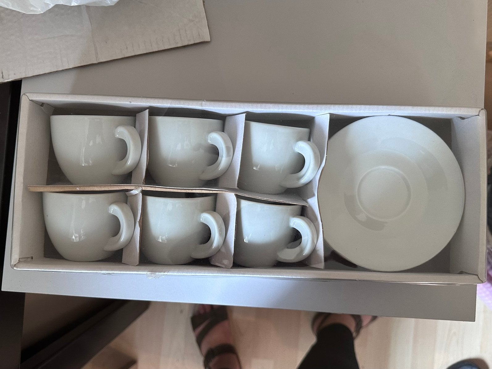 Sets koffiekopjes en -schoteltjes, Enlèvement, Neuf
