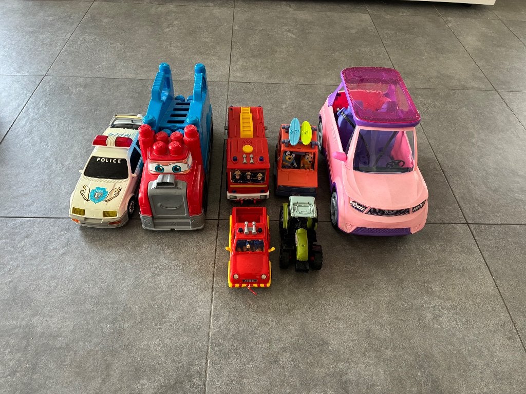 Speelgoedauto’s, Kinderen en Baby's, Speelgoed |Speelgoedvoertuigen, Ophalen, Gebruikt