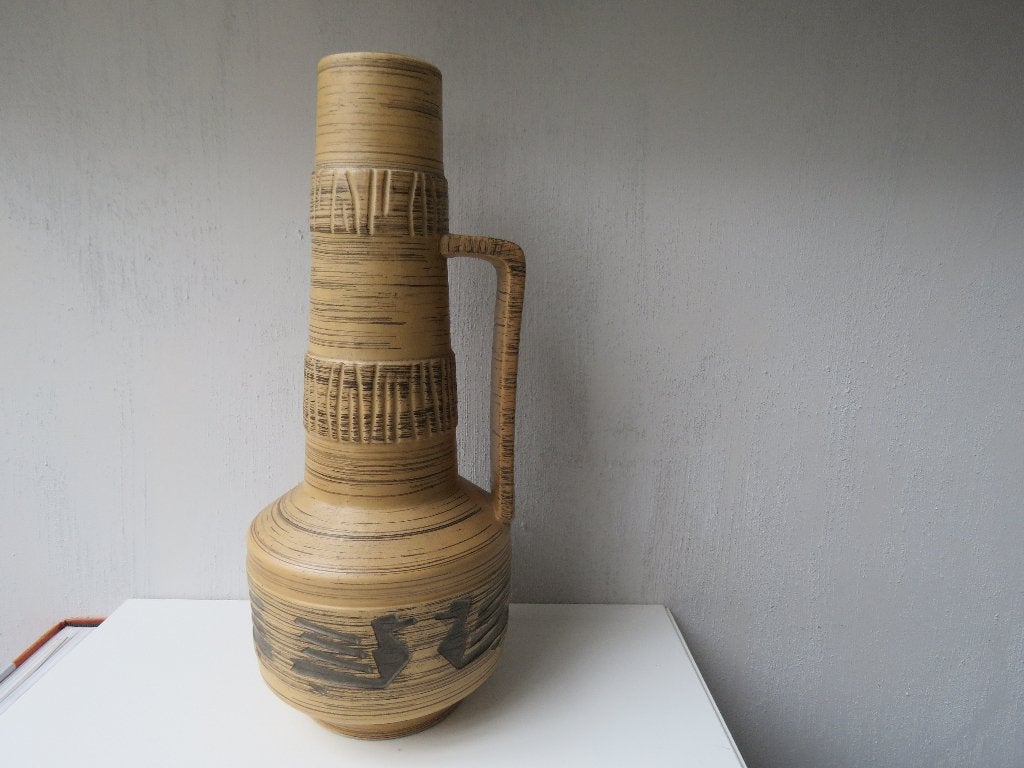 Vase Girmscheid Keramik numéroté des années 1970, Antiquités & Art, Enlèvement ou Envoi