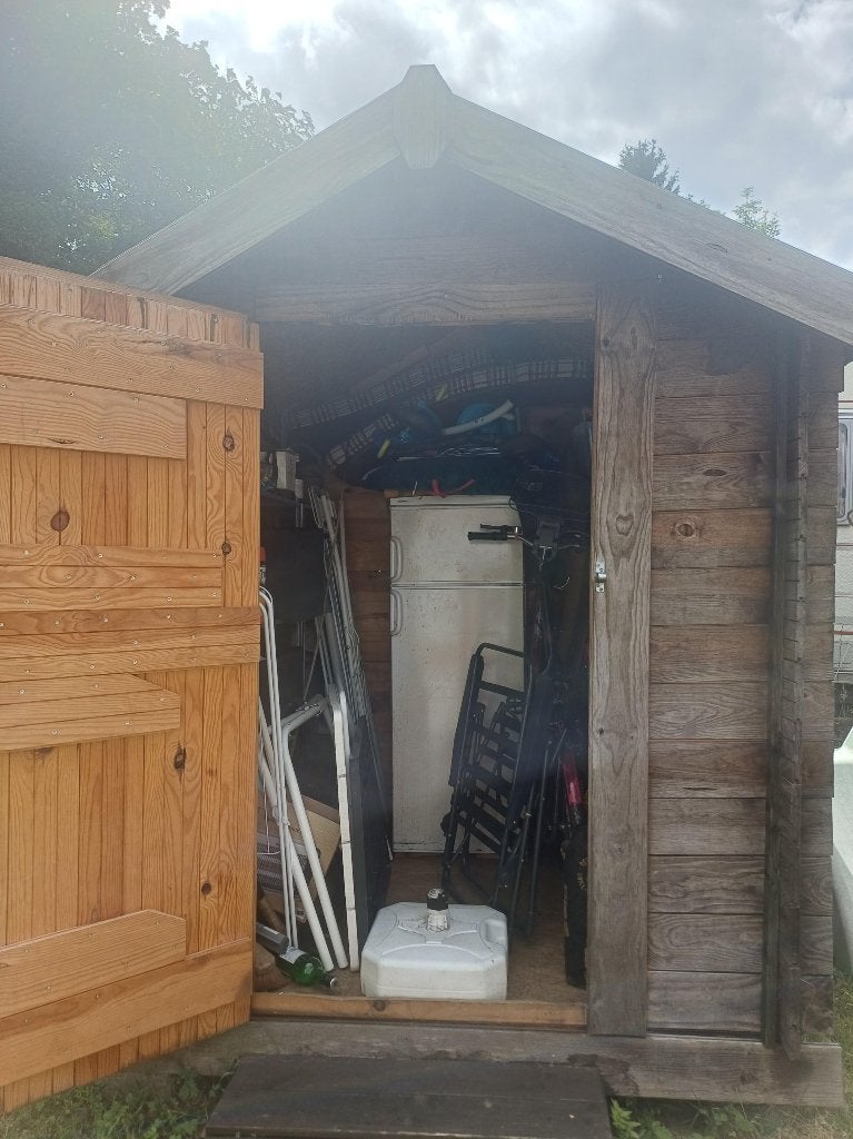 Cabanon en bois, Enlèvement, Utilisé, Bois, Autres types