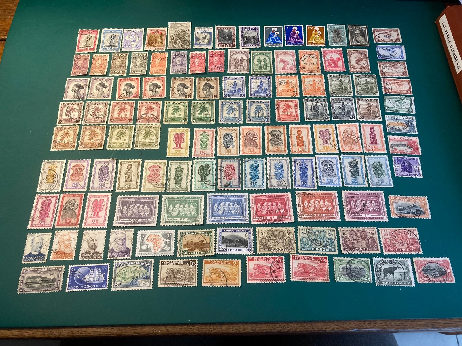 Lot de timbres du Congo belge, Enlèvement ou Envoi, Autres pays, Affranchi