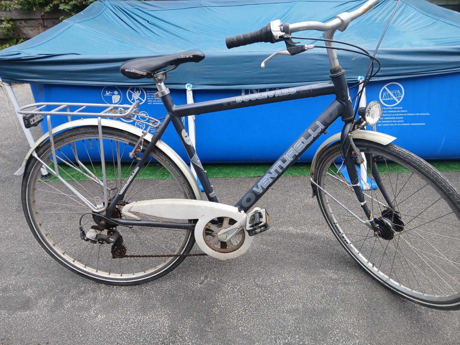 venturelli boulevard herenfiets, Enlèvement, Utilisé, Frein sur jante, Autres marques