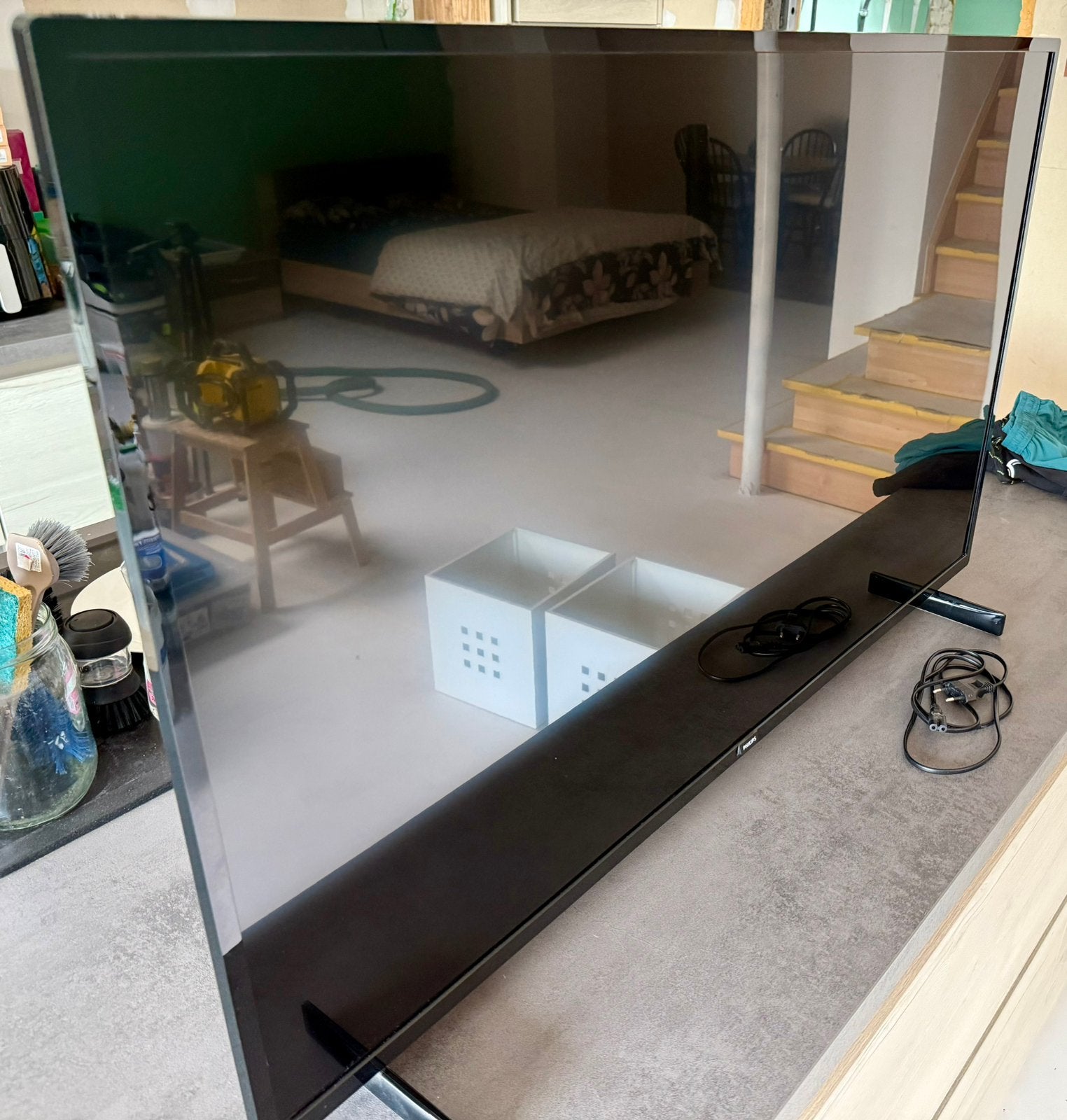 Tv smart philips led 43 pouce, Ophalen, Zo goed als nieuw, LED, Philips