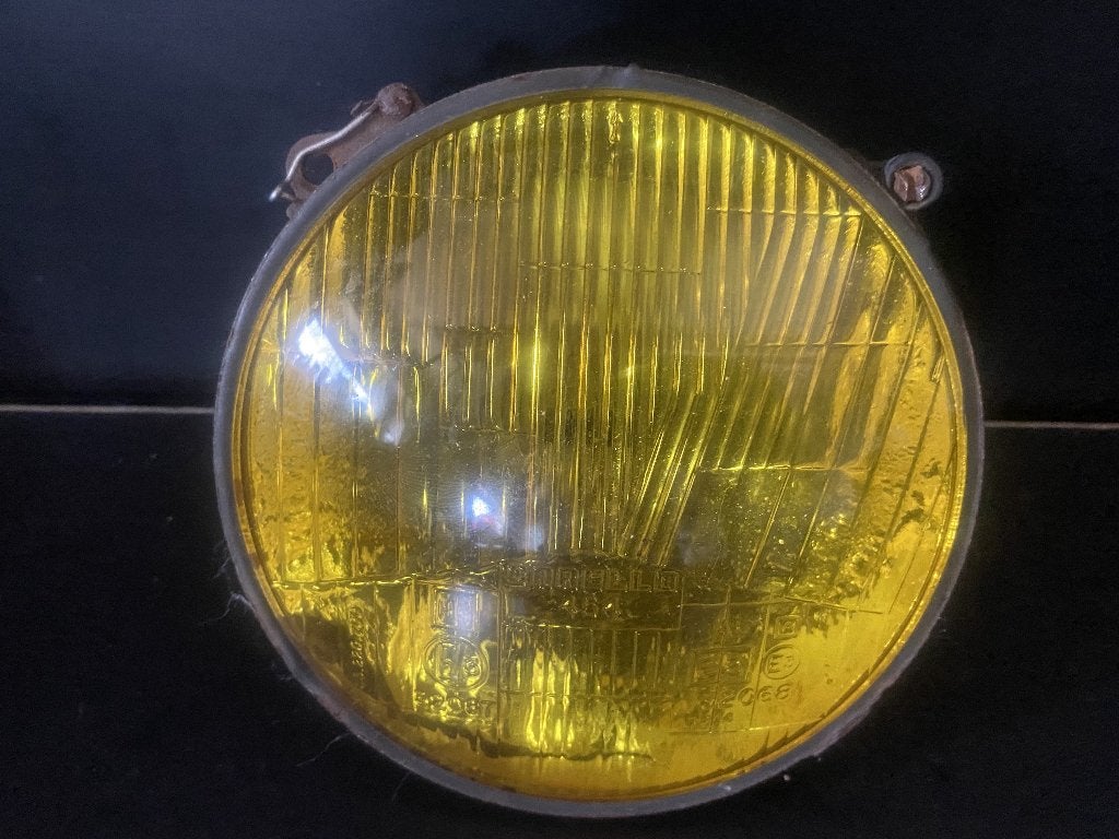 Originele Carello 145mm Lens Geel 03.220.700 Alfa / Lancia, Auto-onderdelen, Verlichting, Ophalen of Verzenden, Alfa Romeo