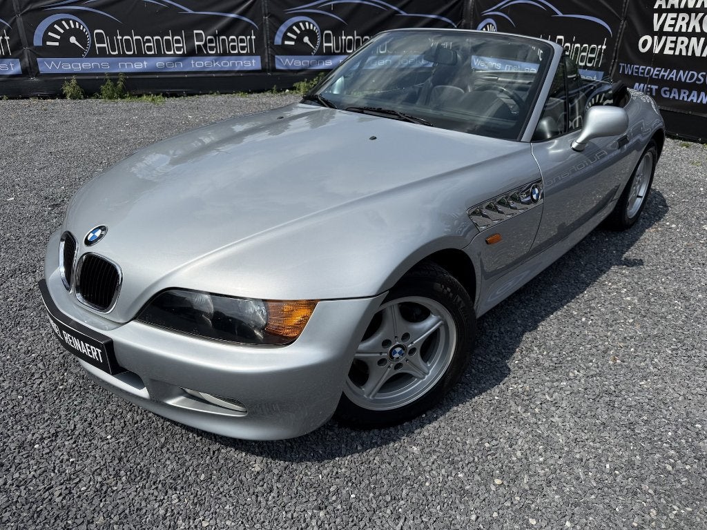 BMW Z3 1.8i,1998, 66.000km, Airco, Cabrio, Leder + 12m Garan, Autos, BMW, Cuir, Entreprise, Cabriolet, Entretenue par le concessionnaire