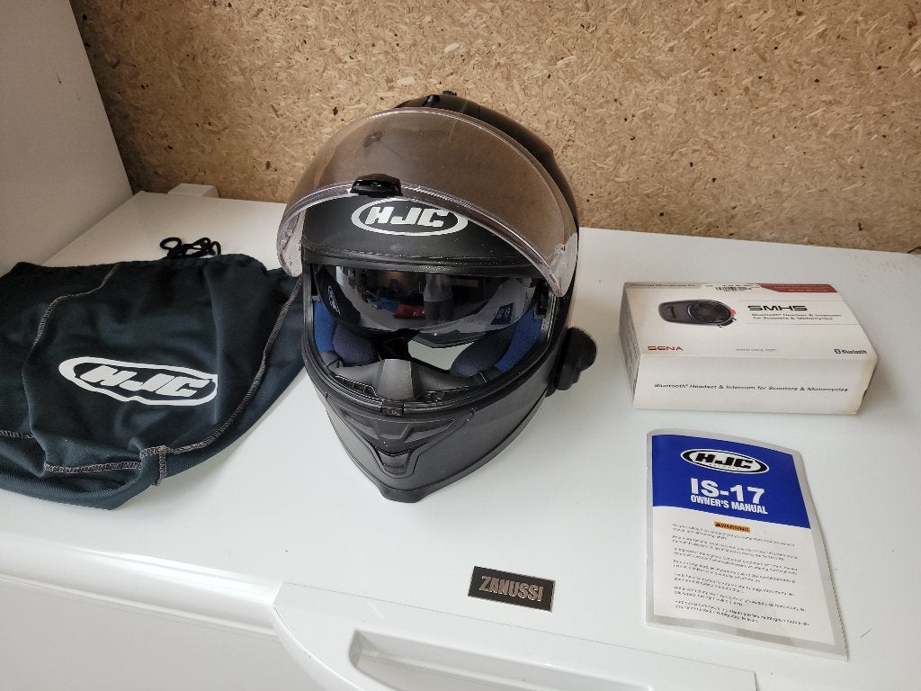 Motorhelm met intercom, Ophalen, HJC, Integraalhelm, S