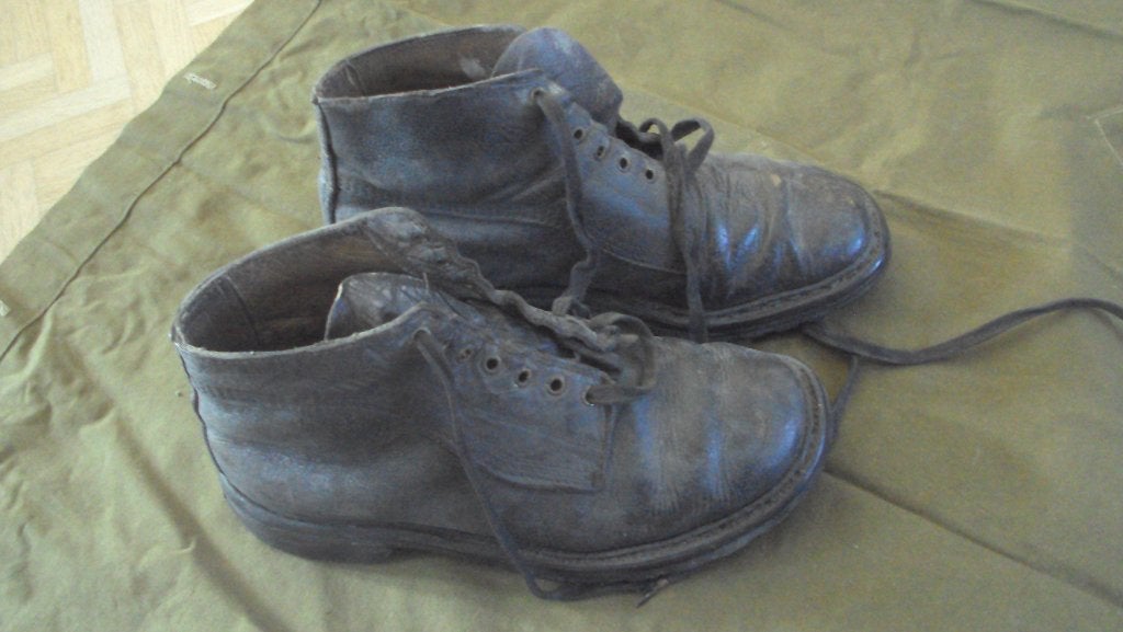 Bottines ABL années 50 taille 42, Collections, Objets militaires | Général, Enlèvement ou Envoi