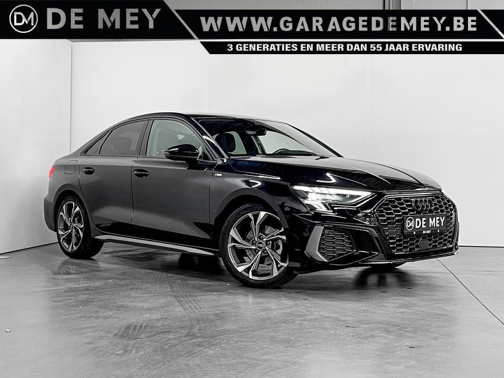 Audi A3 Sedan A3 35 TFSI S line S tronic, Automaat, Zwart, Bedrijf, Overige carrosserie