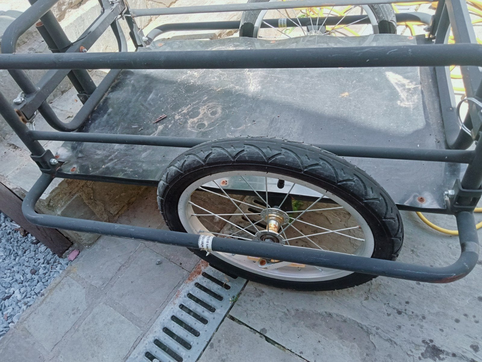 fiets kar, Pliable, Enlèvement, Utilisé, Remorque à bagages