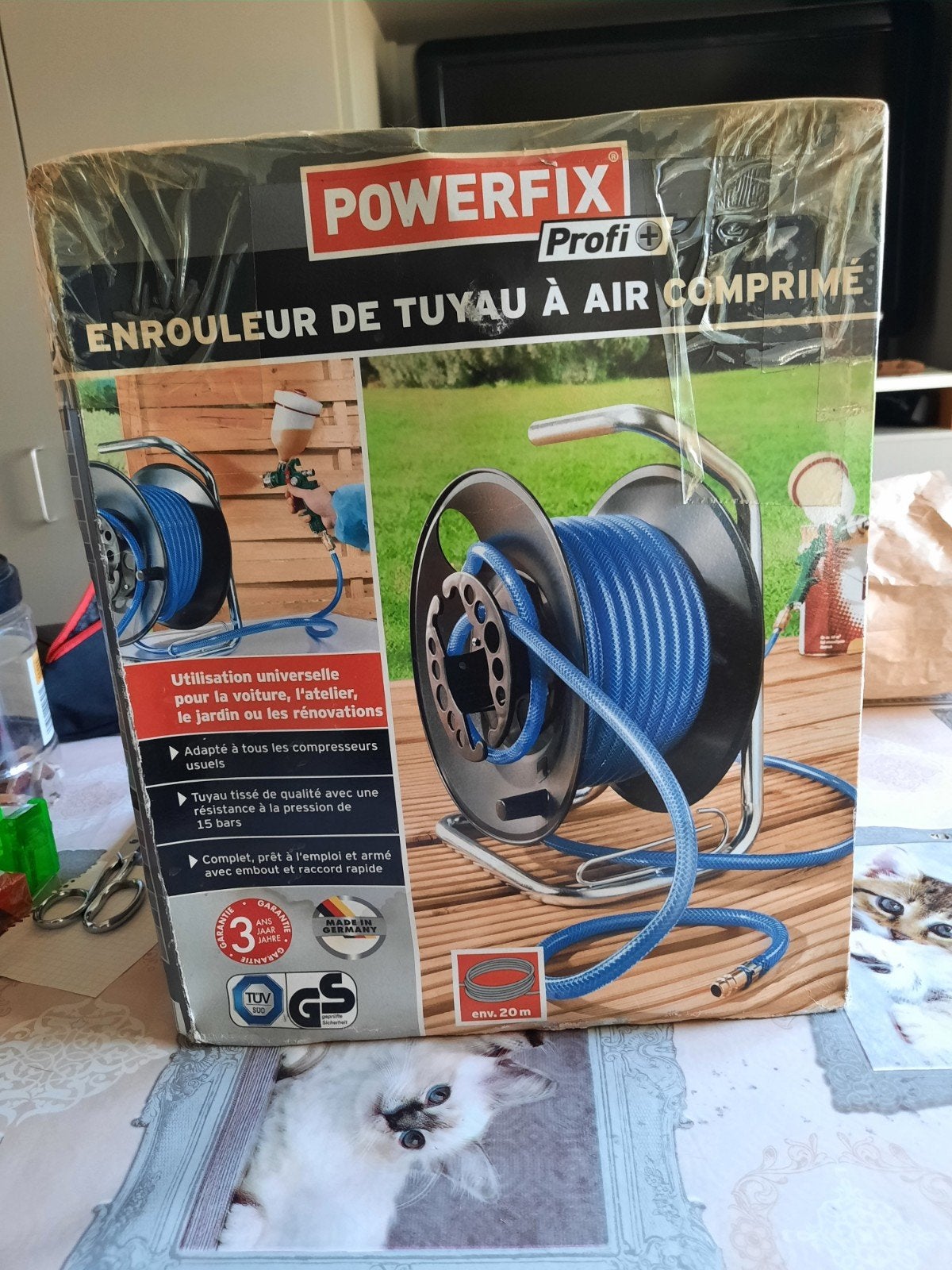 perslucht kabeltrommel, Doe-het-zelf en Bouw, Ophalen of Verzenden