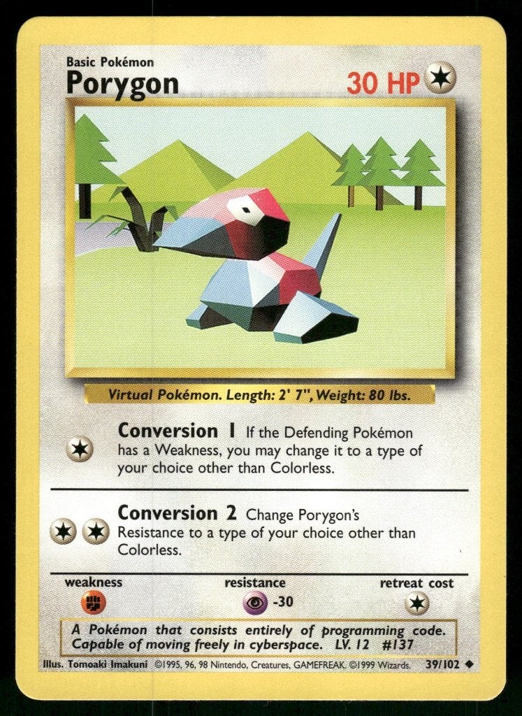 Porygon 39/102 - Base (NM), Hobby en Vrije tijd, Verzenden, Gebruikt