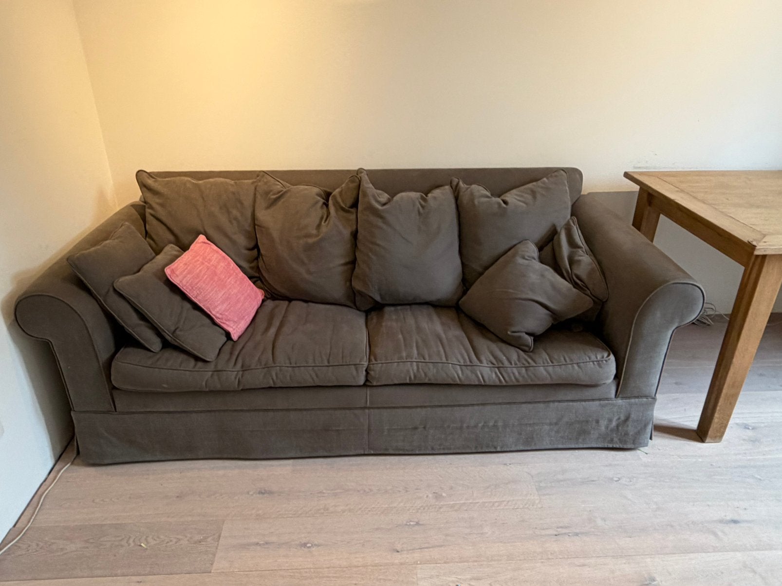 Zetel / Slaapbank 2-zit Bultex Comfort, Ophalen, Gebruikt, Tijdloos, Stof