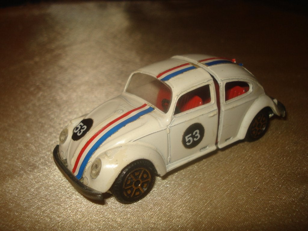 POLITOYS Ancienne Coccinelle Herbie N53 Il Maggiolino 1968, Enlèvement ou Envoi, Utilisé, Voiture, Autres marques