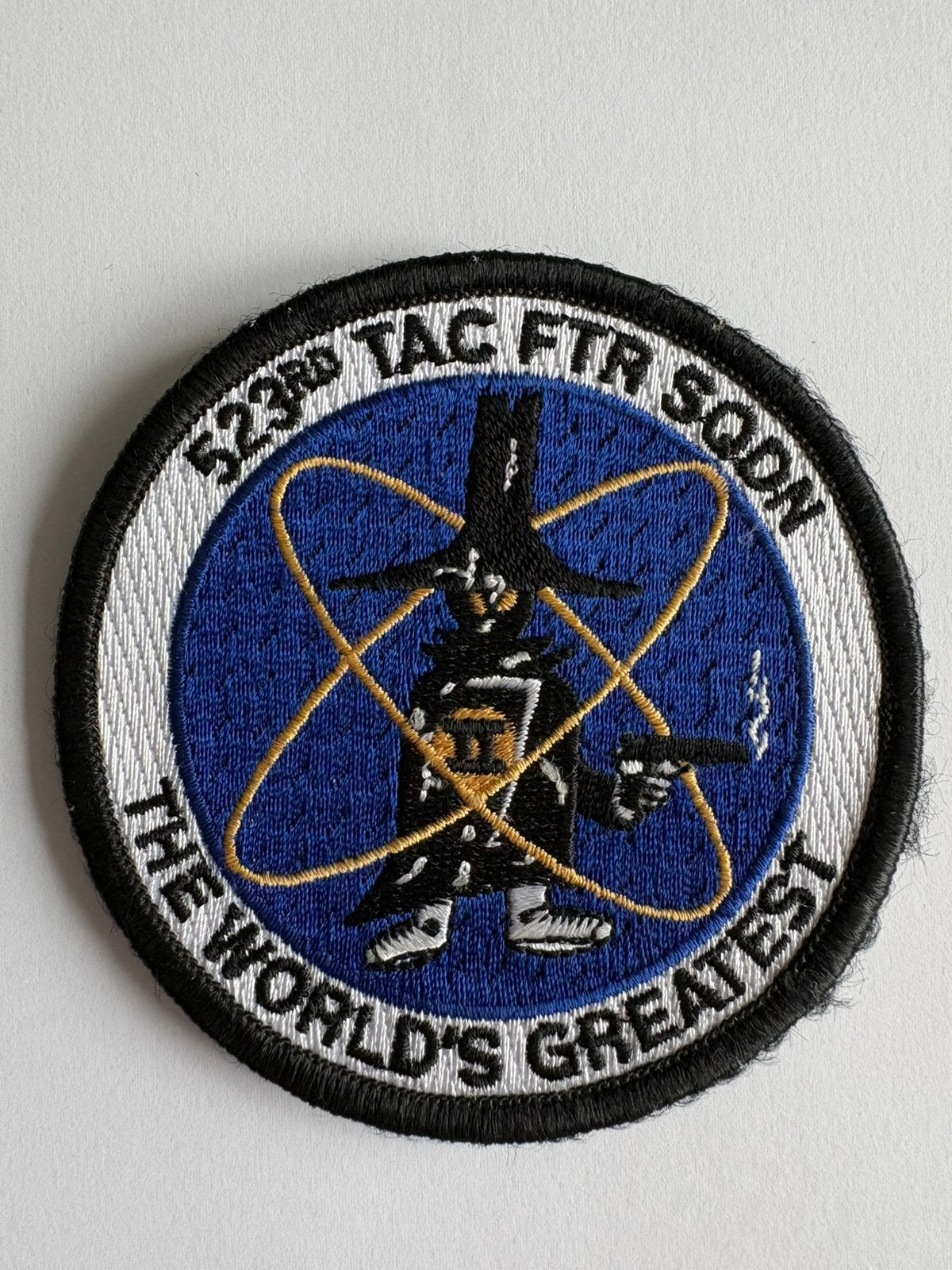 USAF 523 TACTICAL FTR SQ, F-4 PHANTOM-patch, Ophalen of Verzenden