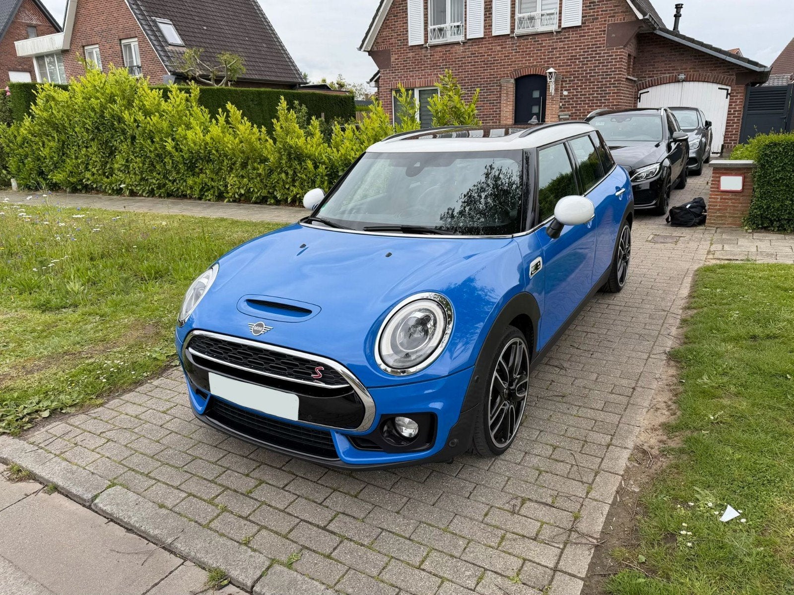 Mini Clubman S All4, Automaat, Blauw, Leder, Diesel