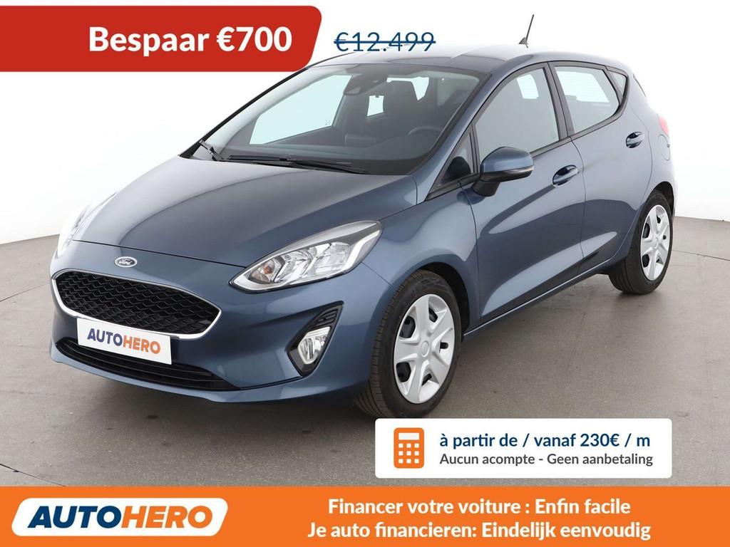 Ford Fiesta 1.0 EcoBoost Cool&Connect (bj 2020), Auto's, Voorwielaandrijving, Stof, Gebruikt, 95 pk