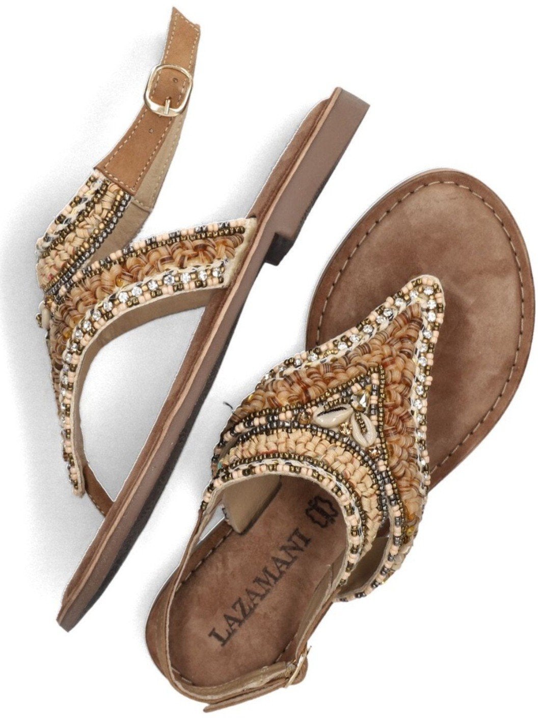 Lazamani sandalen maat 38 NIEUW, Ophalen