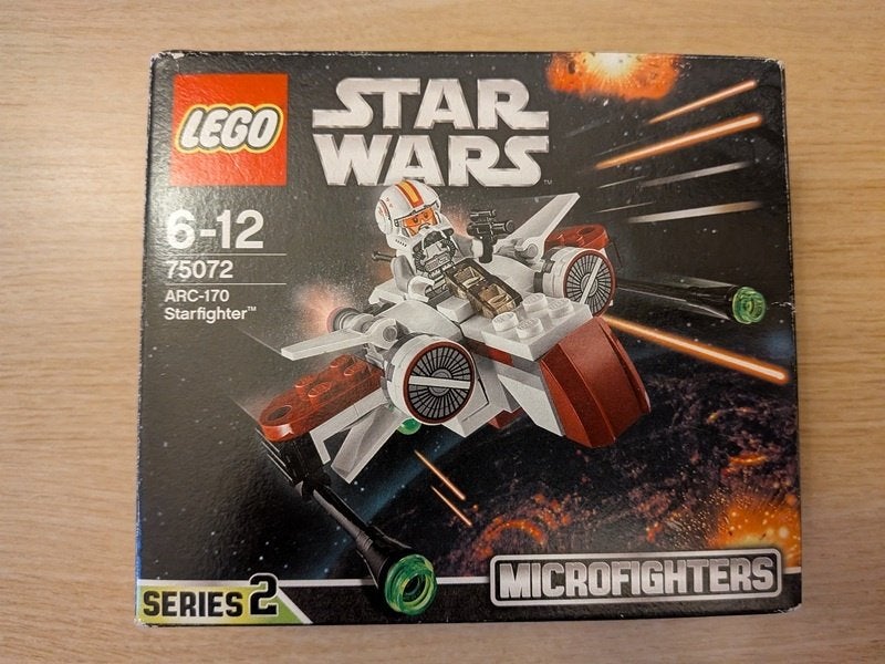 lego Star Wars - microfighters 75072 - Starfighter, Verzamelen, Star Wars, Ophalen, Gebruikt