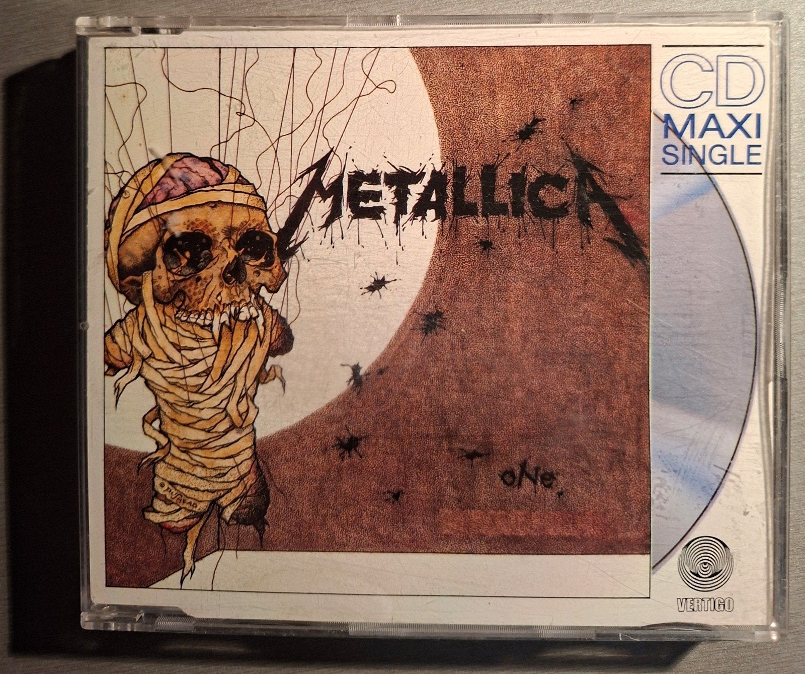 Cd-Single.  Metallica.  One., Ophalen of Verzenden, Gebruikt, Single