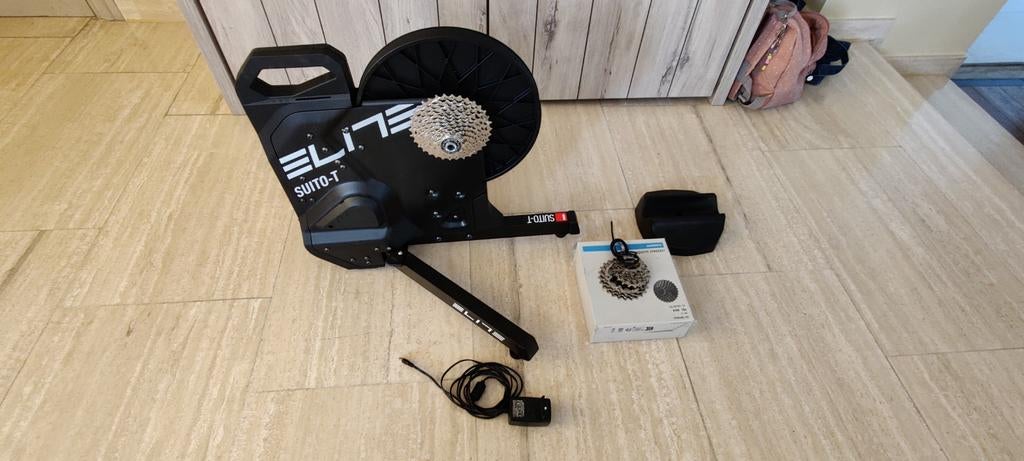 Elite suito-t incl 11 en 12speed cassette, Enlèvement