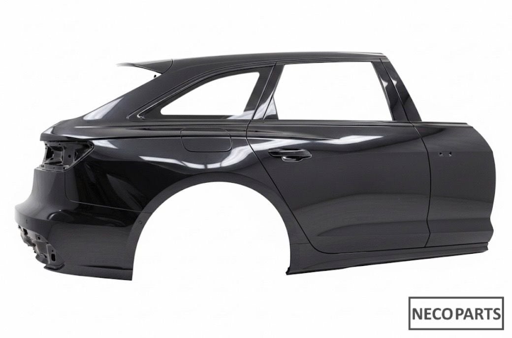 AUDI A5 III B10 KOMBI ACHTERSCHERM SNIJDEEL RECHTS LY9T, Arrière, -, Haillon arrière, Audi