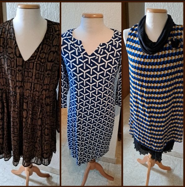 Pakket jurken maat 42 - XL, Meerkleurig, Maat 42/44 (L), Ophalen of Verzenden, Zo goed als nieuw