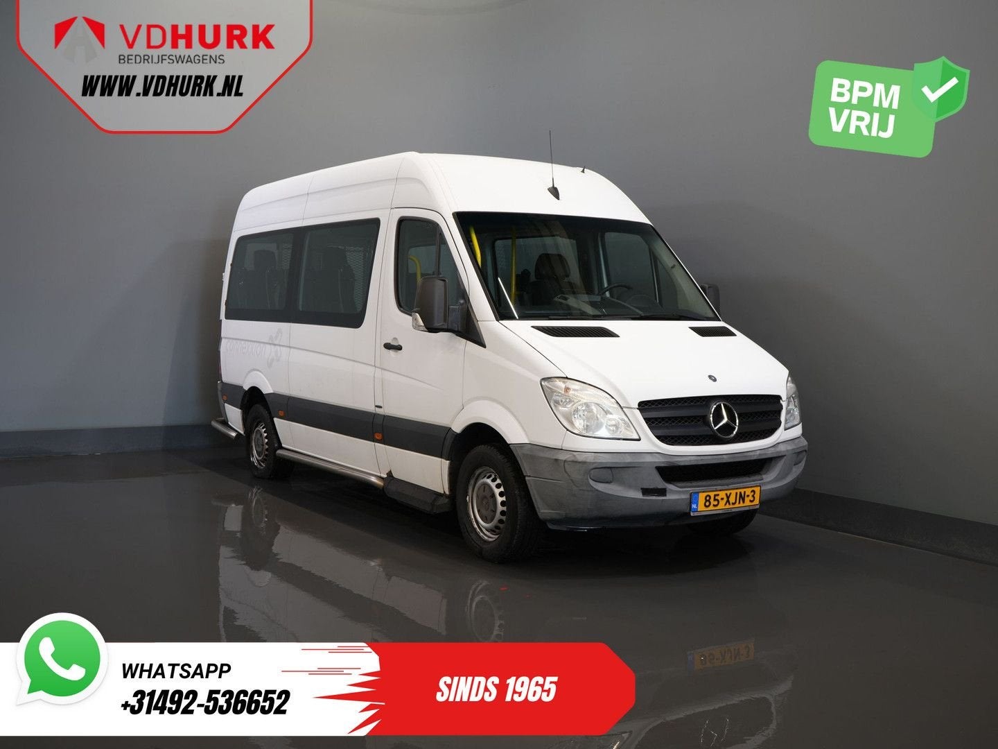 Mercedes-Benz Sprinter 313 2.2 CDI L2H2 €9.014 Incl. BTW BPM, Auto's, Bestelwagens en Lichte vracht, Bedrijf, ABS, Airconditioning