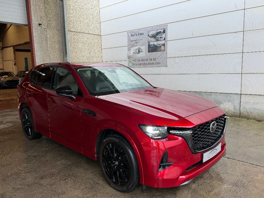 Mazda CX-60 2.5 e-Skyactiv PHEV AWD Homura 240 kW FUL OPTION, Auto's, Mazda, Automaat, Parkeersensor, Leder, Bedrijf